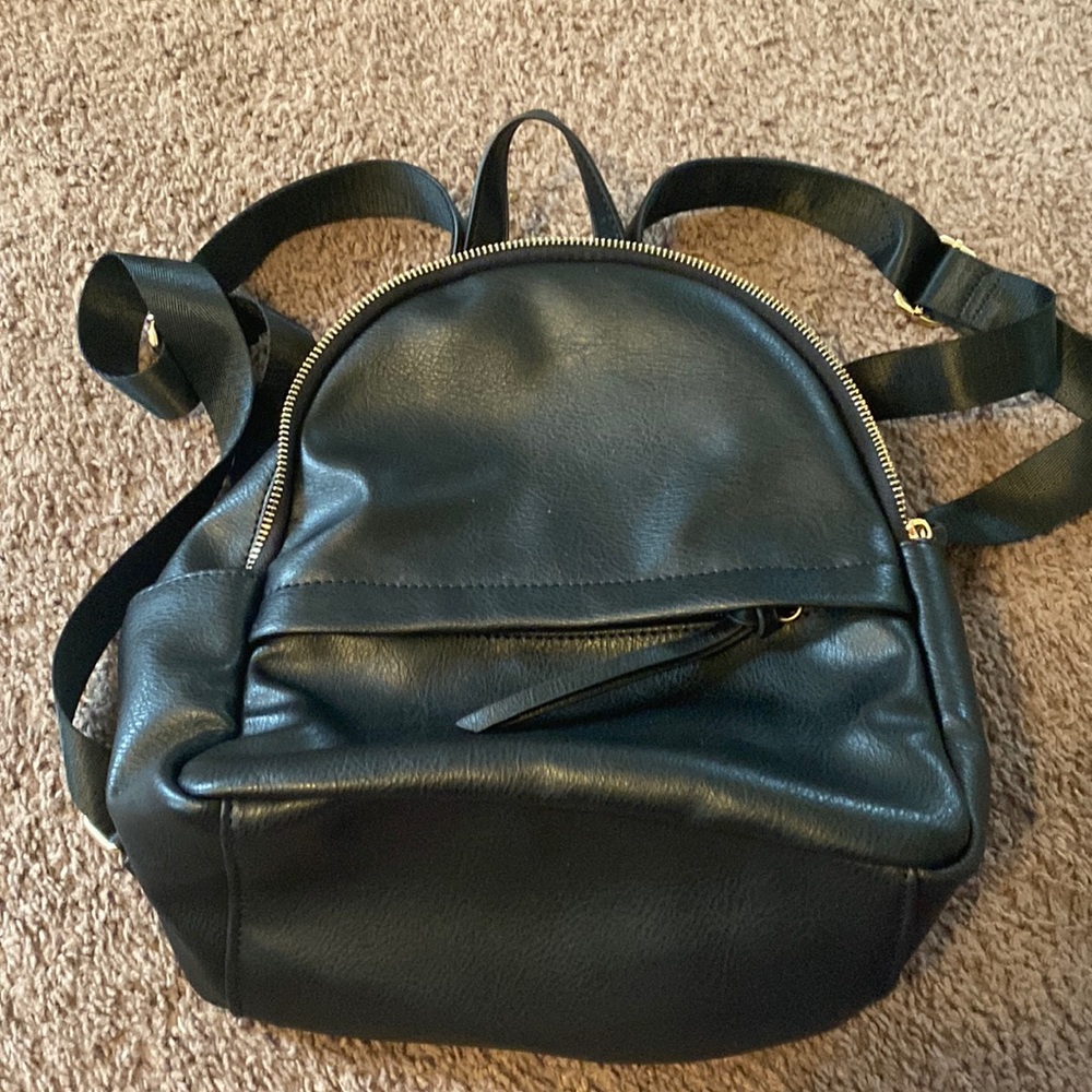 Cute black backpack
